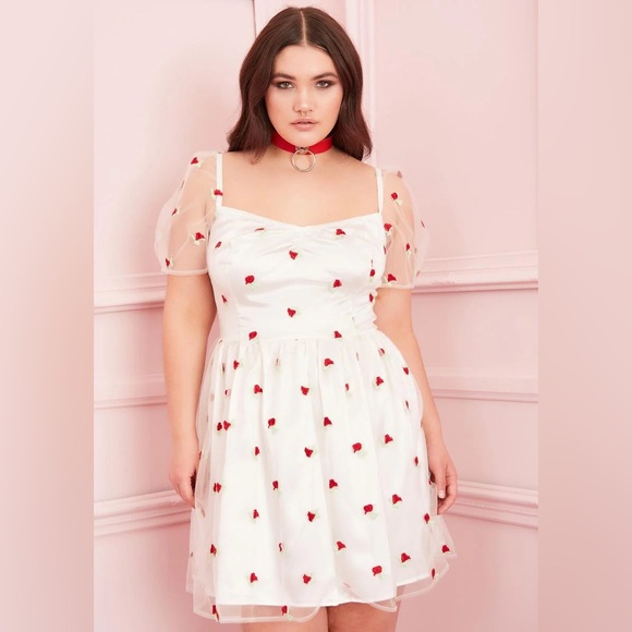 I'M FOREVER YOURS BABYDOLL DRESS Dolls Kill Sugar Thrillz - Picture 1 of 4
